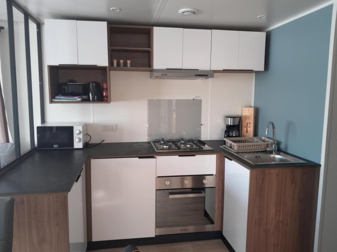 Mobil-Home Oliviers 1 Вальрас-Пляж Экстерьер фото