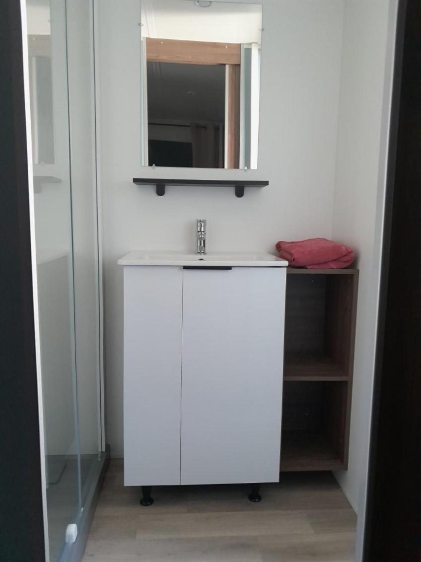Mobil-Home Oliviers 1 Вальрас-Пляж Экстерьер фото