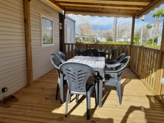 Mobil-Home Oliviers 1 Вальрас-Пляж Экстерьер фото