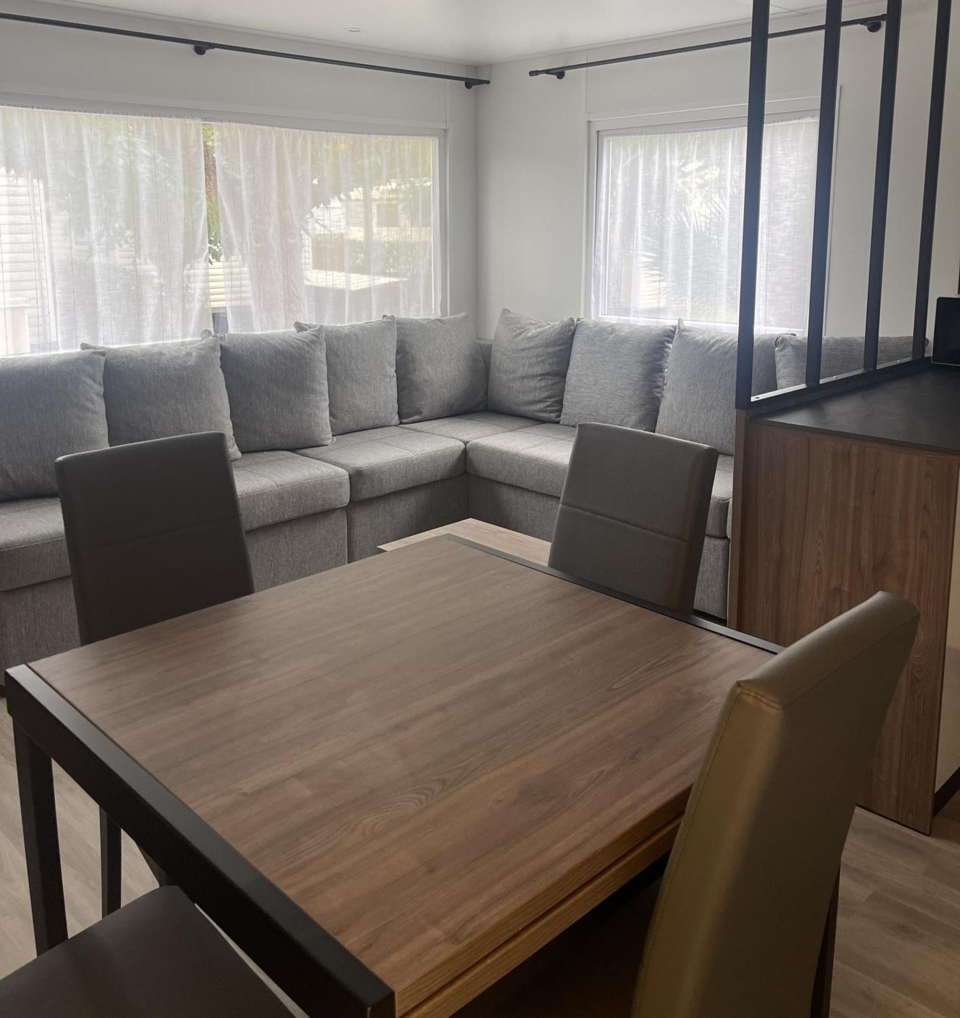 Mobil-Home Oliviers 1 Вальрас-Пляж Экстерьер фото